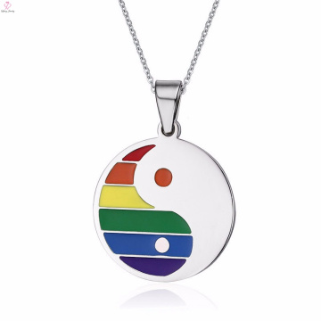 Objets religieux religieux en ligne Pendentifs Gay Pride en acier inoxydable